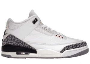 Jordan 3 WHITE CEMENT REIMAGINED